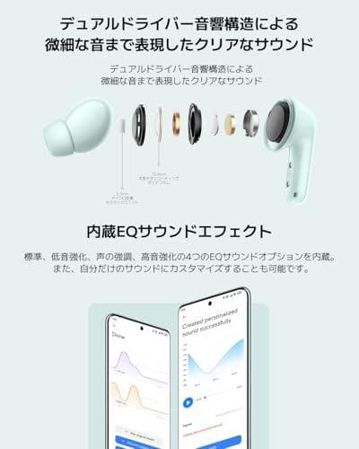 シャオミ(Xiaomi) ワイヤレスイヤホン Redmi Buds 6 薄軽ボb