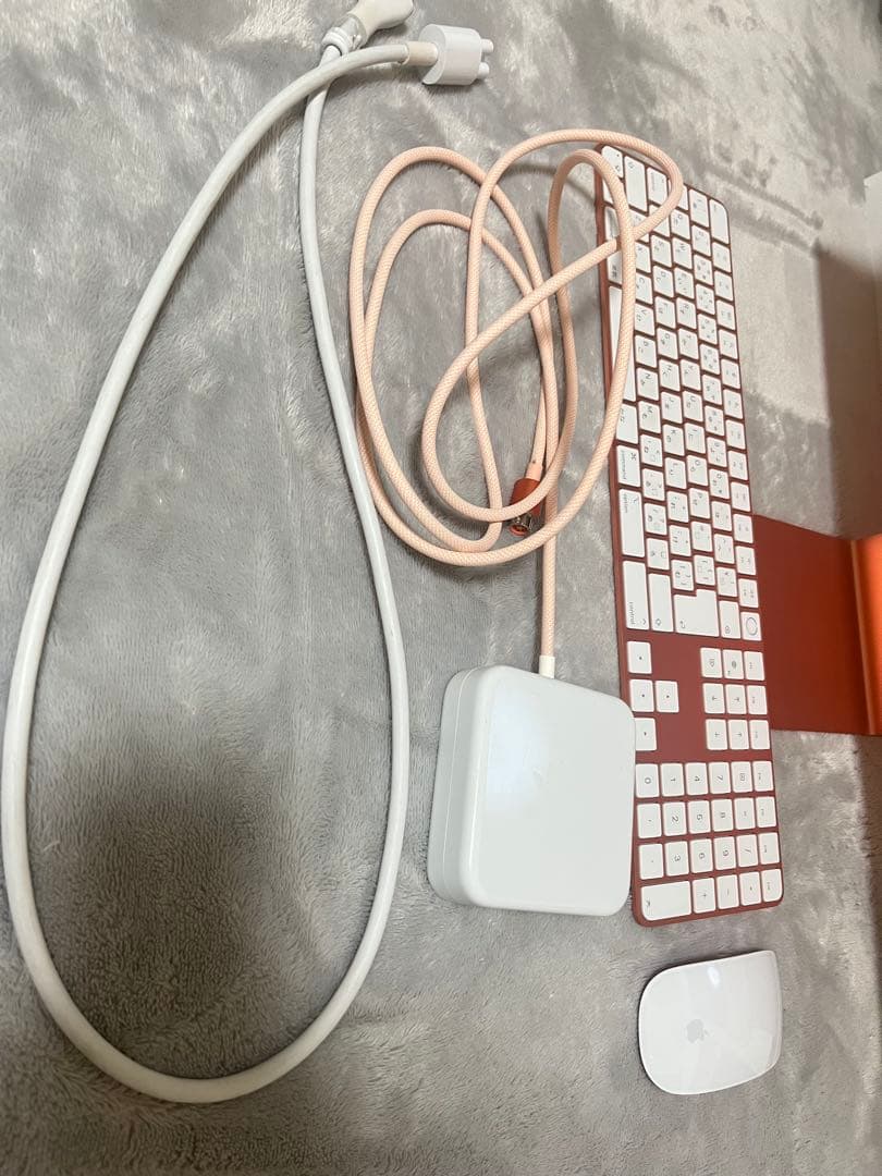 【美品】iMac 2021 24インチ512GB / オレンジ