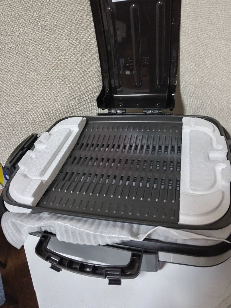 新品未使用象印やきやき ホットプレート ステンレスブラック EA-GZ30-XB