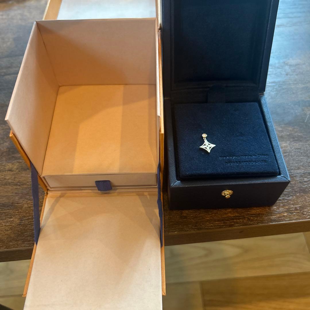 LOUIS VUITTON ルイヴィトンピアスk18 モノグラムイディール