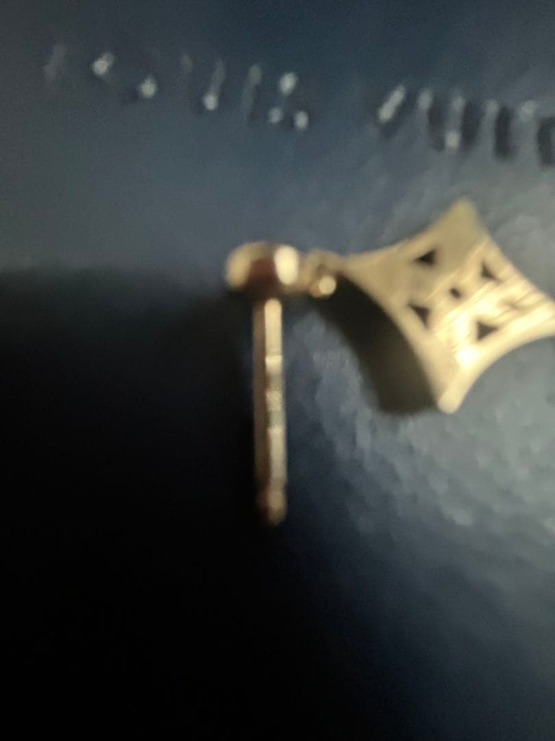 LOUIS VUITTON ルイヴィトンピアスk18 モノグラムイディール