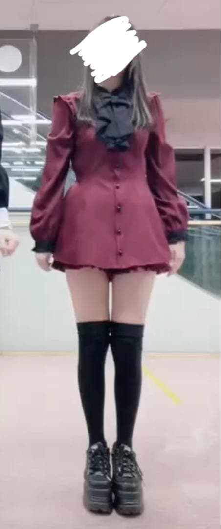 【激レア】Secret Honey シーハニ セットアップ ワインレッド 赤