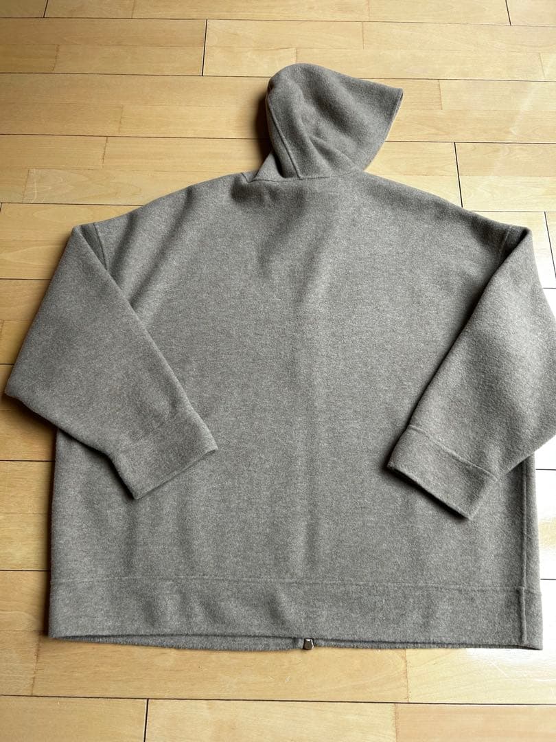 ク*ラ様 マックスマーラフード　ウールカシミヤオーバーサイズフーディー