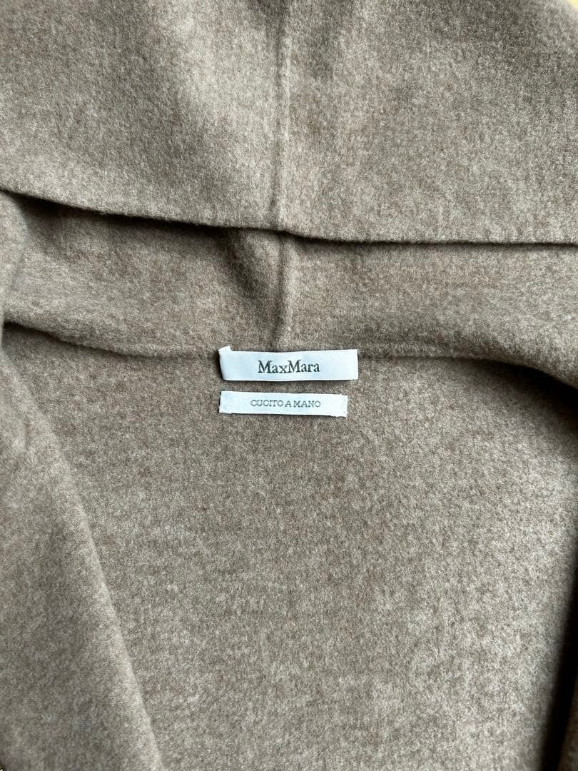 ク*ラ様 マックスマーラフード　ウールカシミヤオーバーサイズフーディー