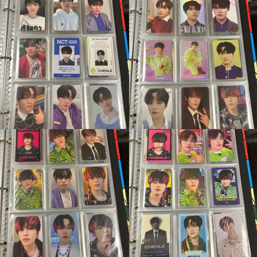 NCT DREAM チョンロ　トレカ　バインダー　セット