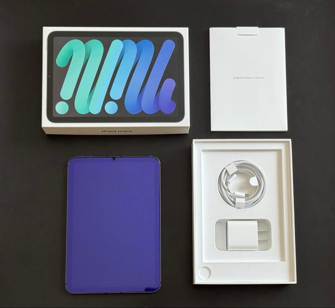 【美品】iPad mini6 64GB セルラーモデル スペースグレイ