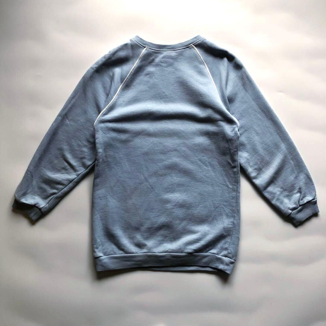 ★美品★GUCCI ロゴスウェット ブルー ヴィンテージ ラグラン 現行