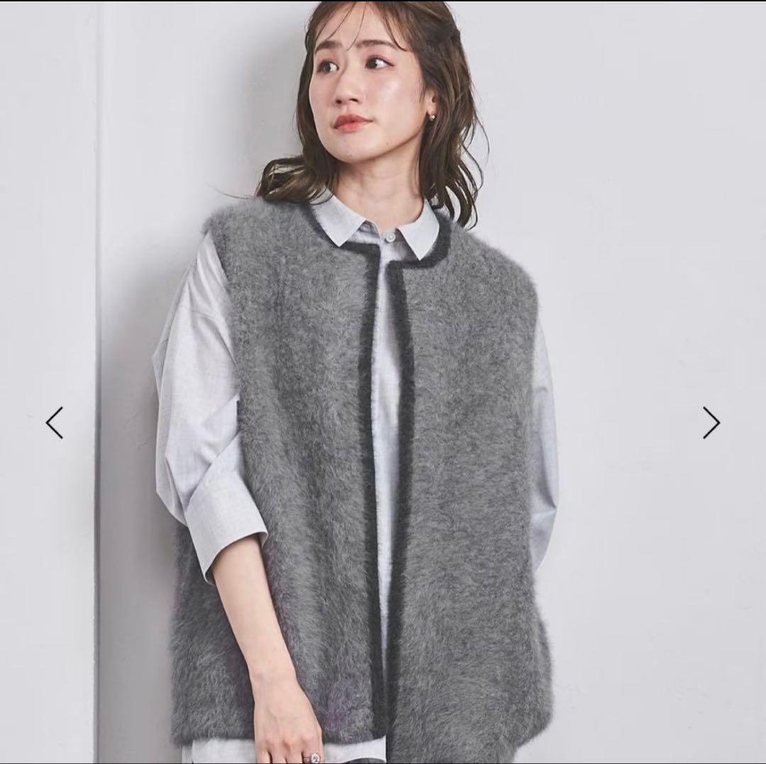 フォックス カシミヤ ニットベストUnited Arrows