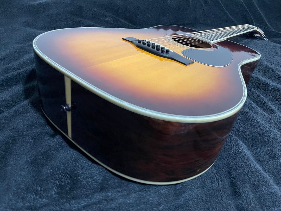 Morris B-50 縦ロゴ ハカランダ 12弦アコースティックギター