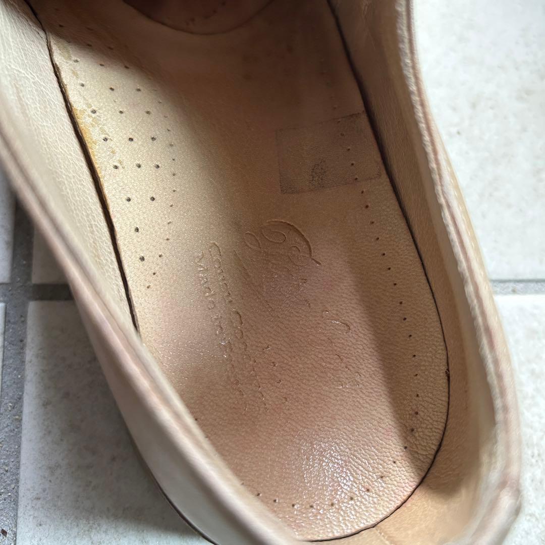 パラブーツ　Uチップ　ベージュ　8サイズ