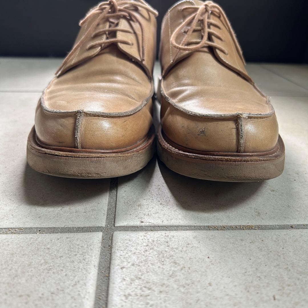 パラブーツ　Uチップ　ベージュ　8サイズ