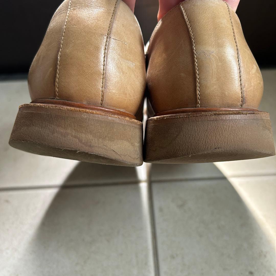 パラブーツ　Uチップ　ベージュ　8サイズ