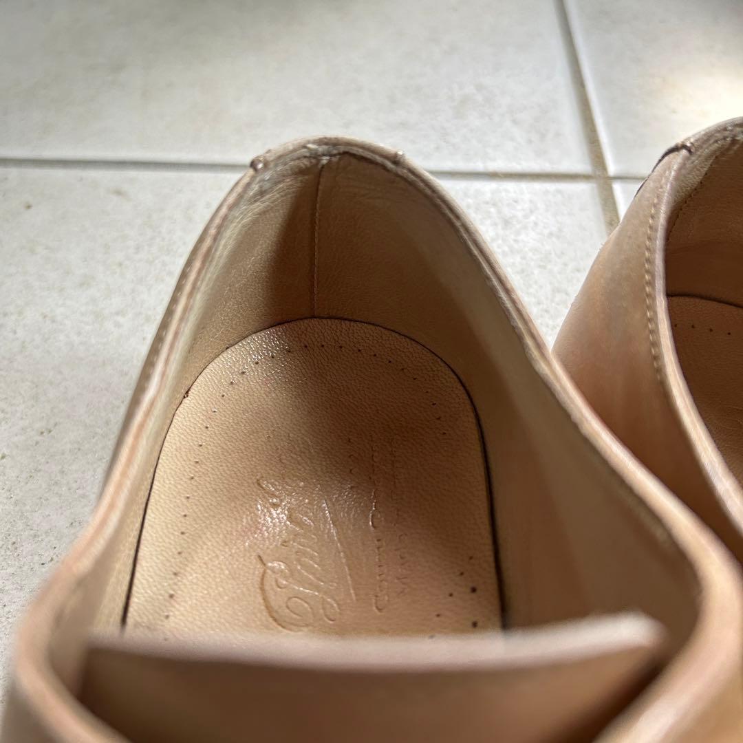 パラブーツ　Uチップ　ベージュ　8サイズ