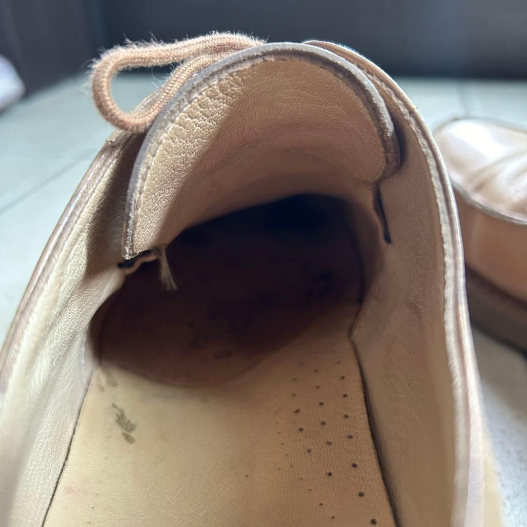 パラブーツ　Uチップ　ベージュ　8サイズ