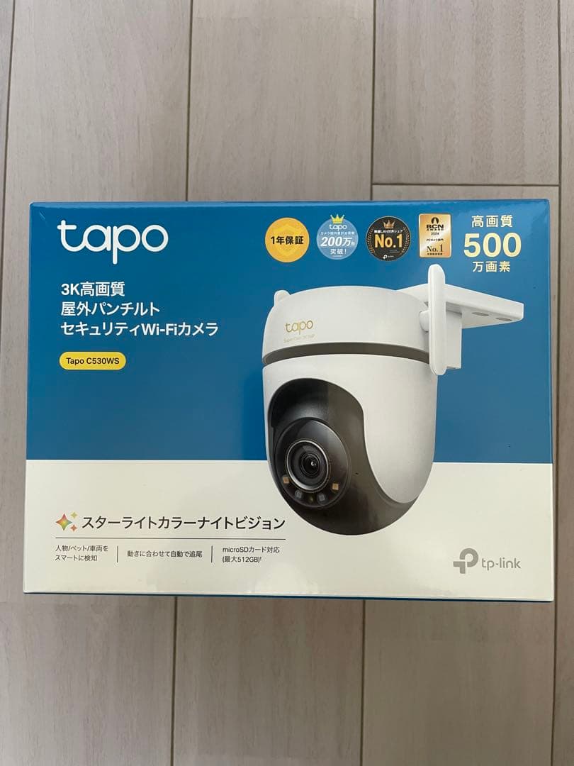 Tapo C530WS 3K高画質 500万画素 屋外用 Wi-Fiカメラ②