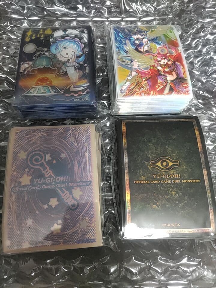 遊戯王　ニューロン　スリーブ　4種　セット