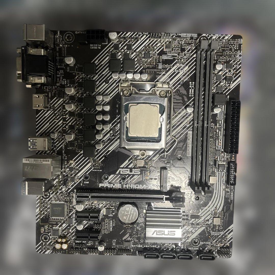 マザーボード CPU H410M-A i5-10400fセット 【動作確認済み】