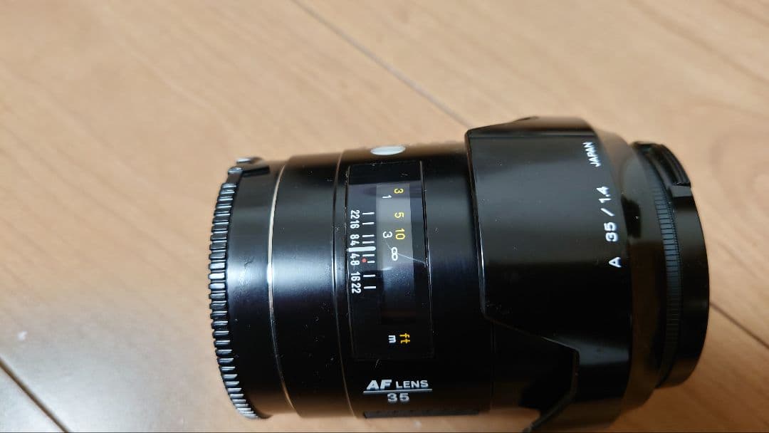 良品 希少銘品MINOLTA AF 35mm F1.4 （22） 初期型ミノルタ