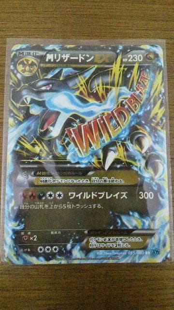MリザードンEX RR XY2 ワイルドブレイズ 055/080 1ED