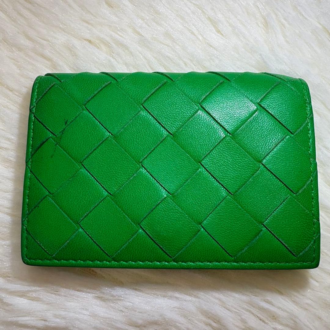 美品 BOTTEGA VENETA イントレチャート 名刺入れ カードケース