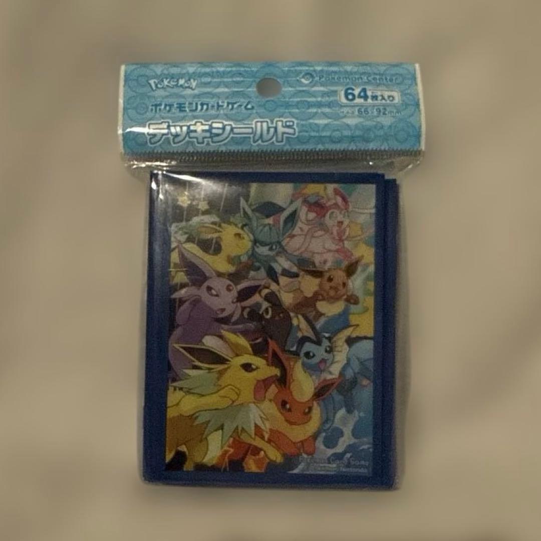 【ポケセン限定】未開封・ブイズスリーブ　ブイズデッキシールド　ポケモンスリーブ