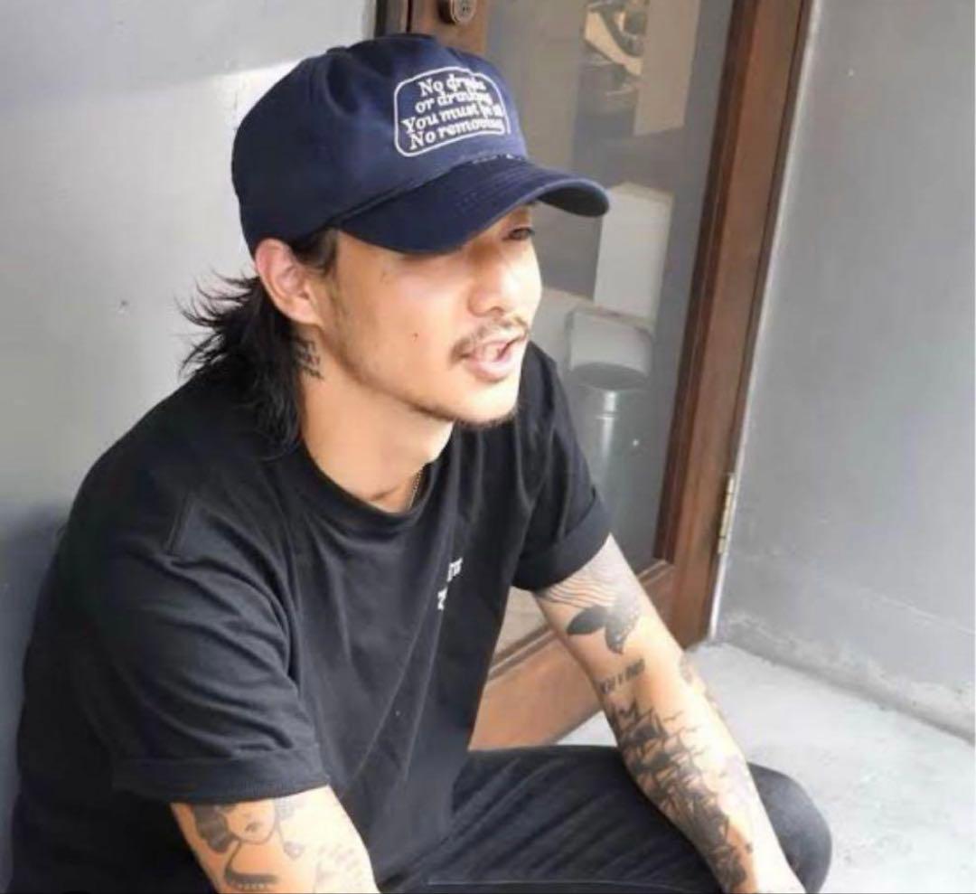 MAKE CLOVERU GREAT AGAIN キャップ　ネイビー