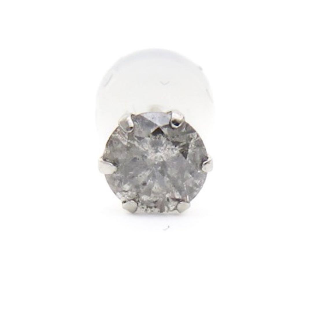 T*T様 Pt900 天然ダイヤモンド0.28ct 片耳ピアス ダイヤモンドピア