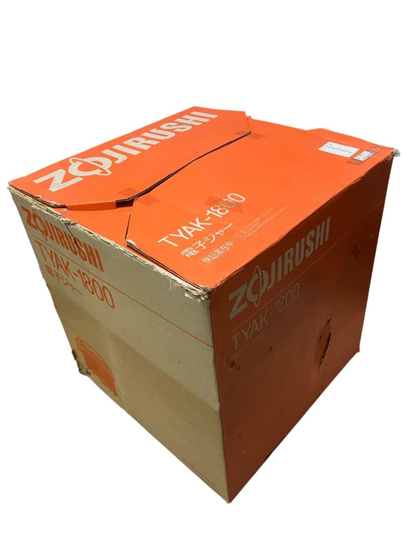 ZOJIRUSHI TYAK-1800 電子ジャー　保温のみ　未使用品　説明書