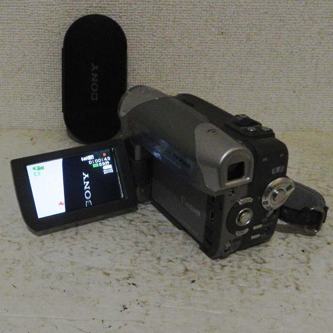 動作良品 Canon FV M300 miniDV ビデオカメラ ダビングなどに