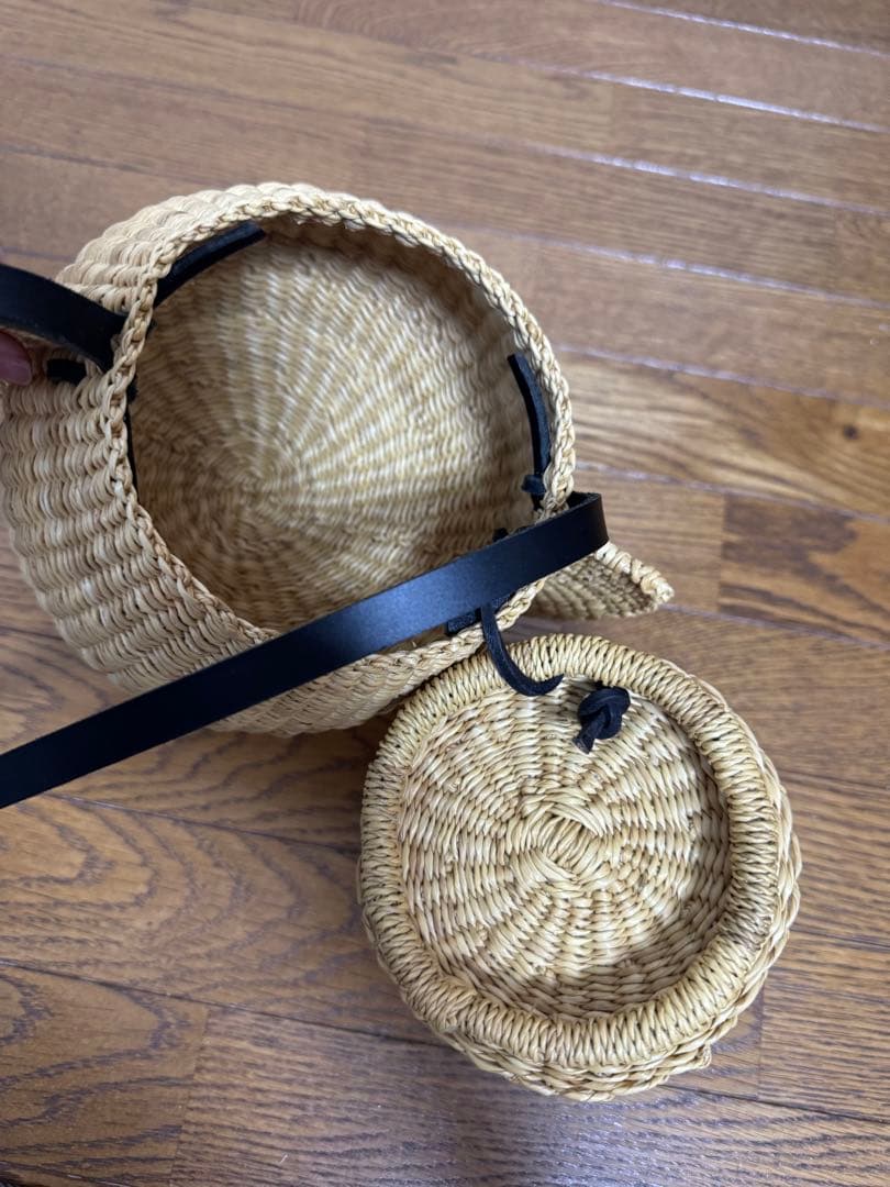 ines bressand カゴバッグ