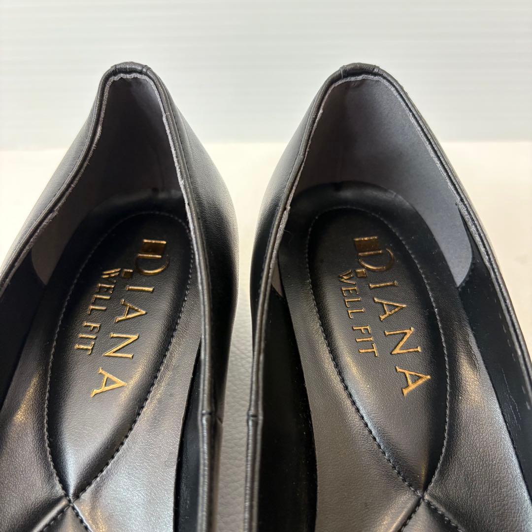 新品未使用 DIANA 定価1.5万円 コンフォートシューズ パンプス 黒