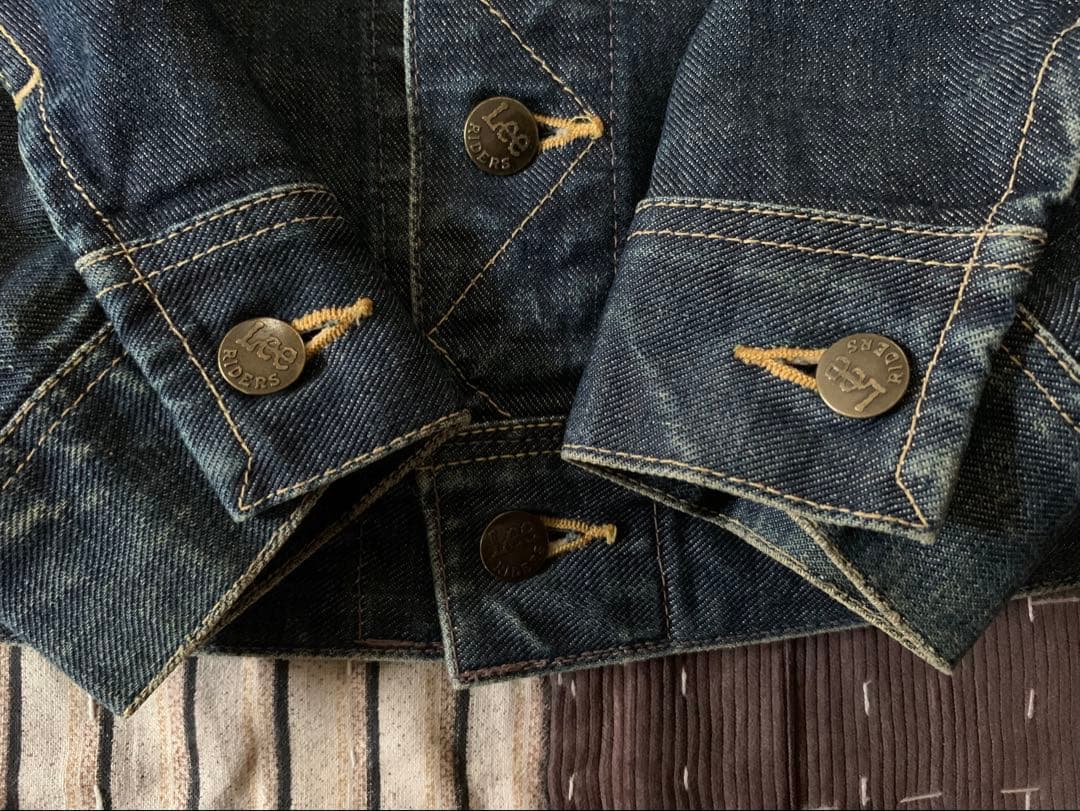 復刻 Lee 三角タグ 101 デニムジャケット1411 wrangler