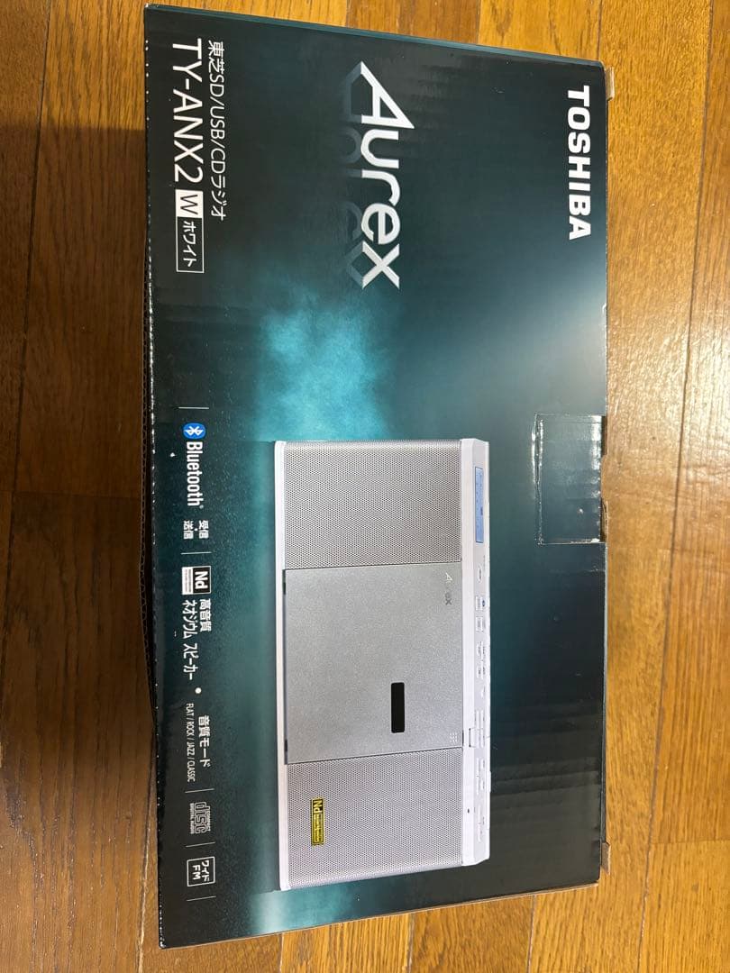 東芝 SD/USB/CDラジオ TY-ANX2 ホワイト Aurex