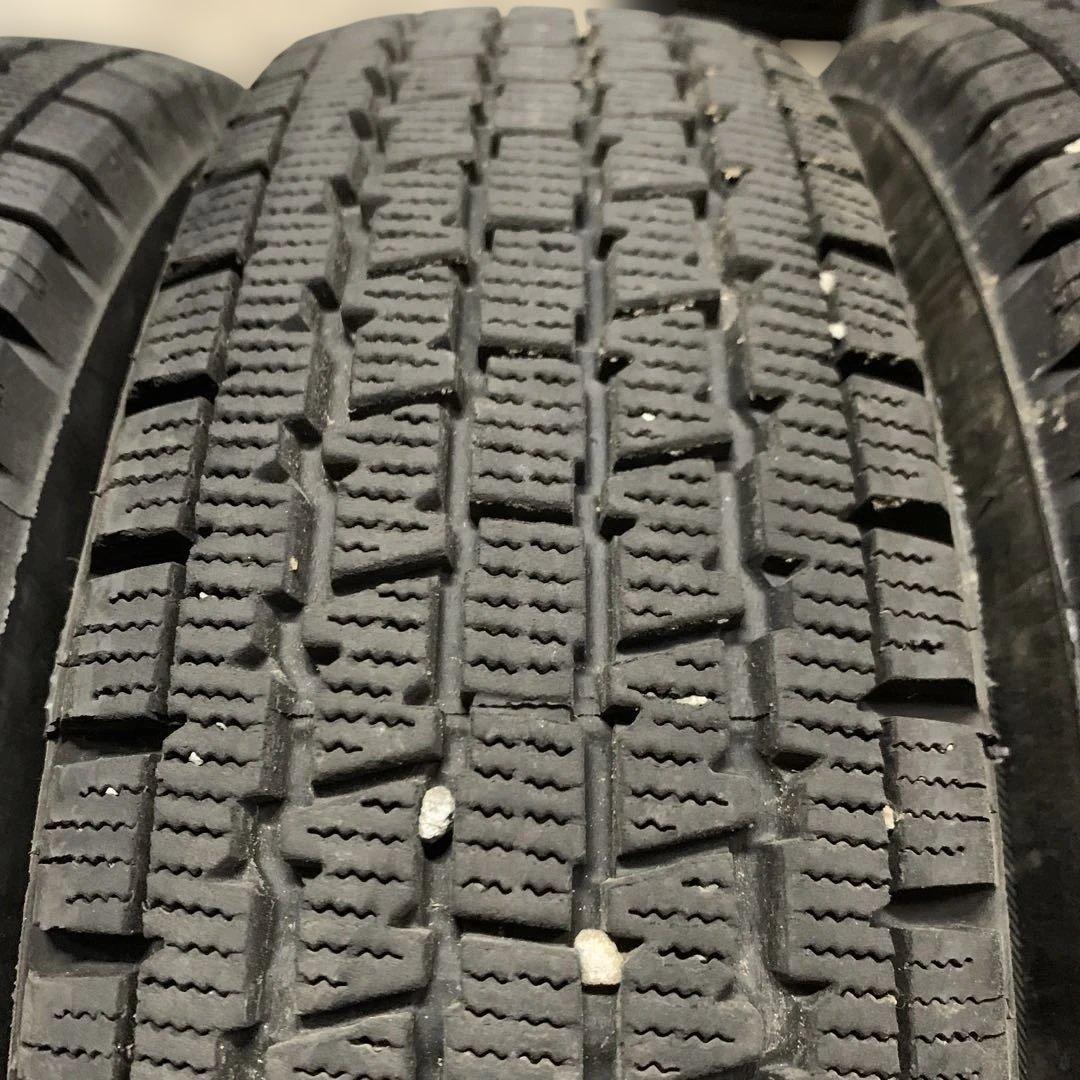 スタッドレス ホイールセット BS W300 145/80R12 LT（青846