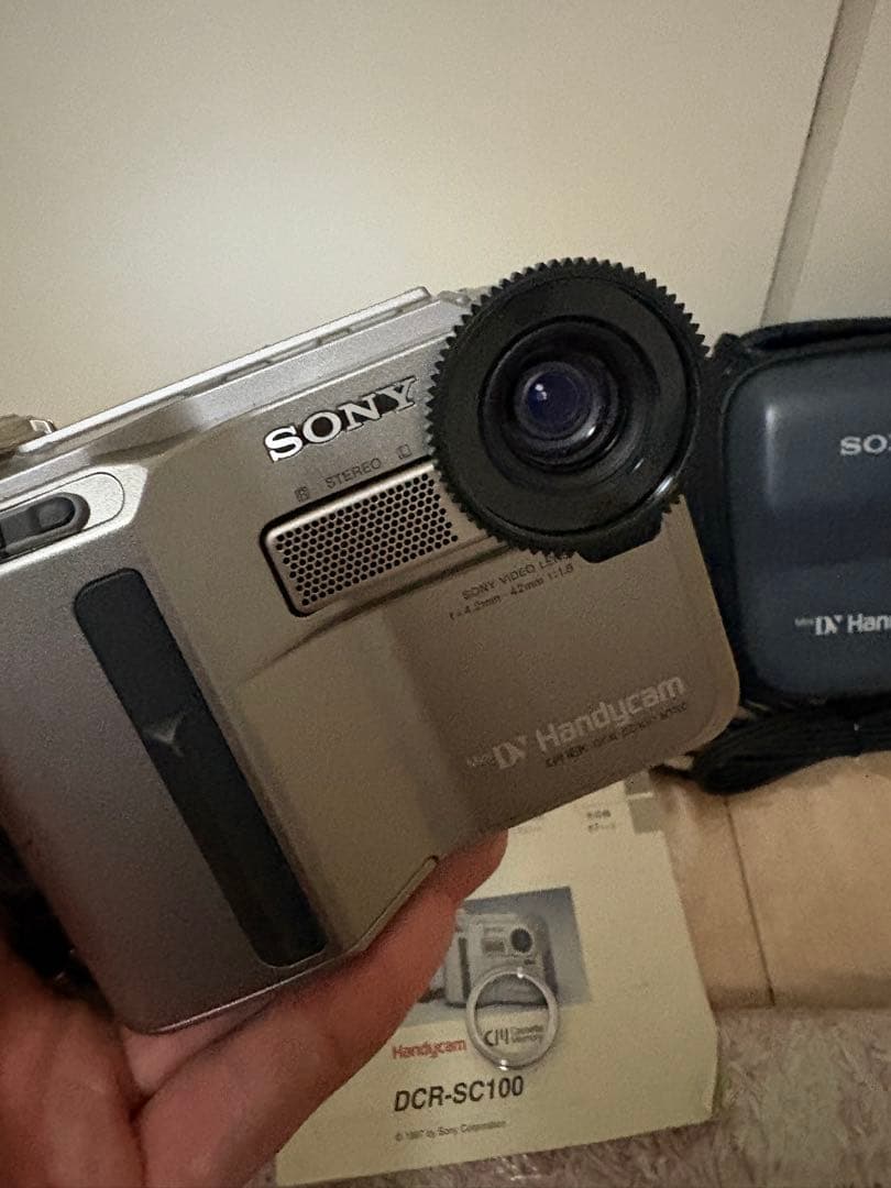 sony dcr sc100 付属品多数