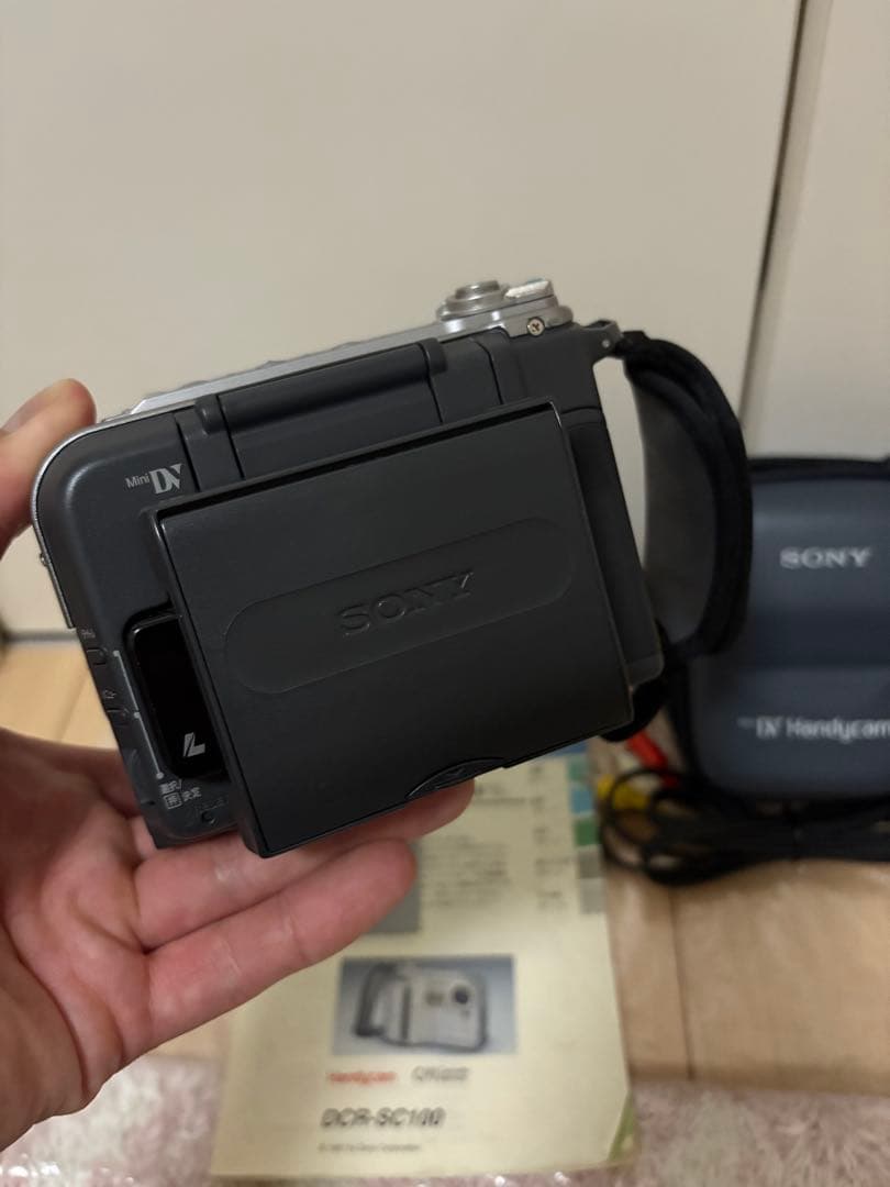 sony dcr sc100 付属品多数