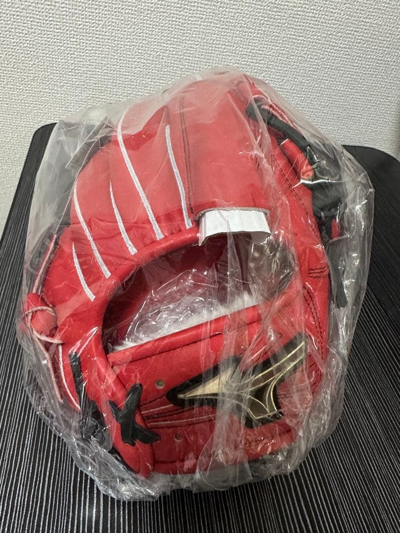 ミズノ 野球一般軟式グローブ 1AJGR33401-7009 レッド