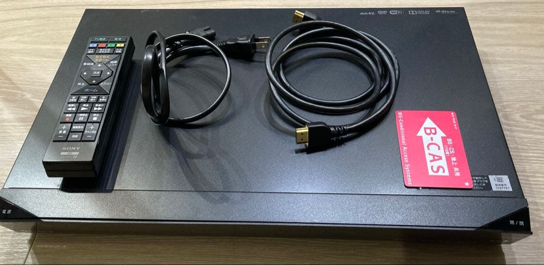 1TB 3番組録画　ソニー　ブルーレイレコーダー　BDZ-ET1100