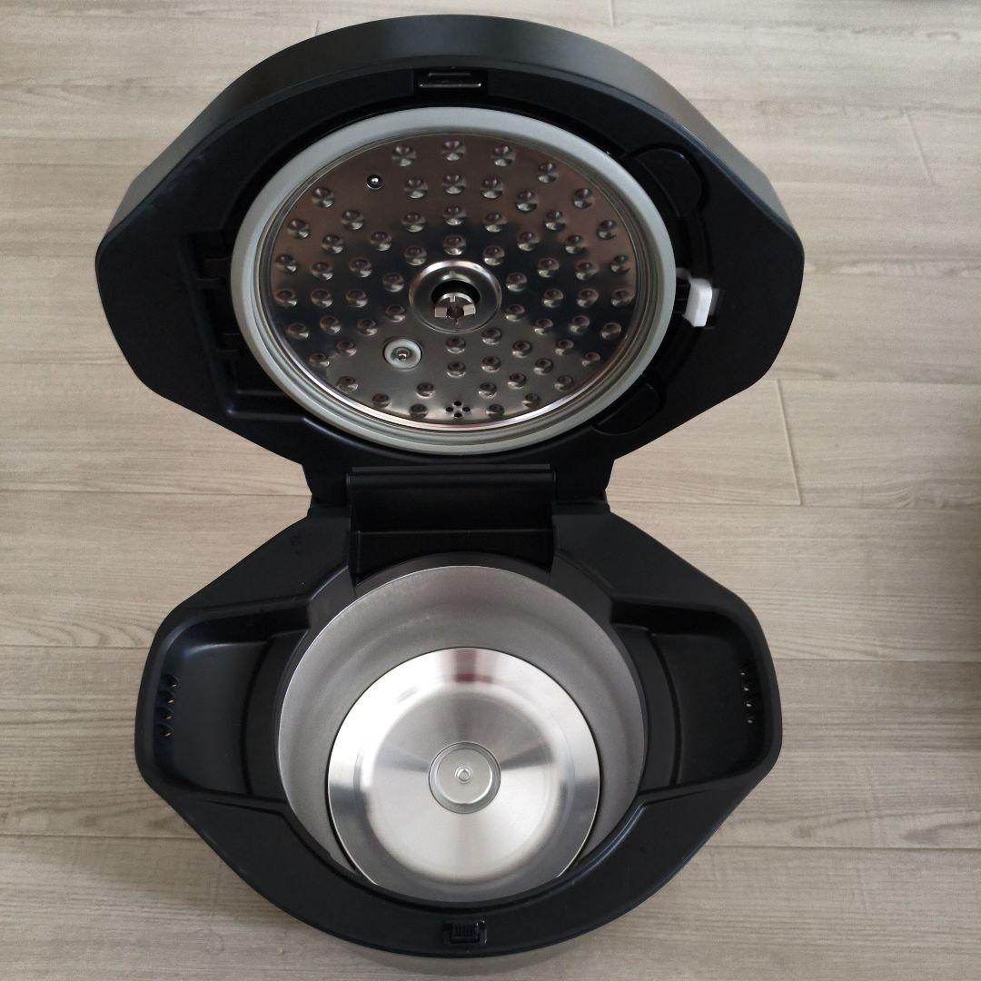 【美品】SHARP 電気無水鍋 ヘルシオ KN-HW16G-B レシピ本付き