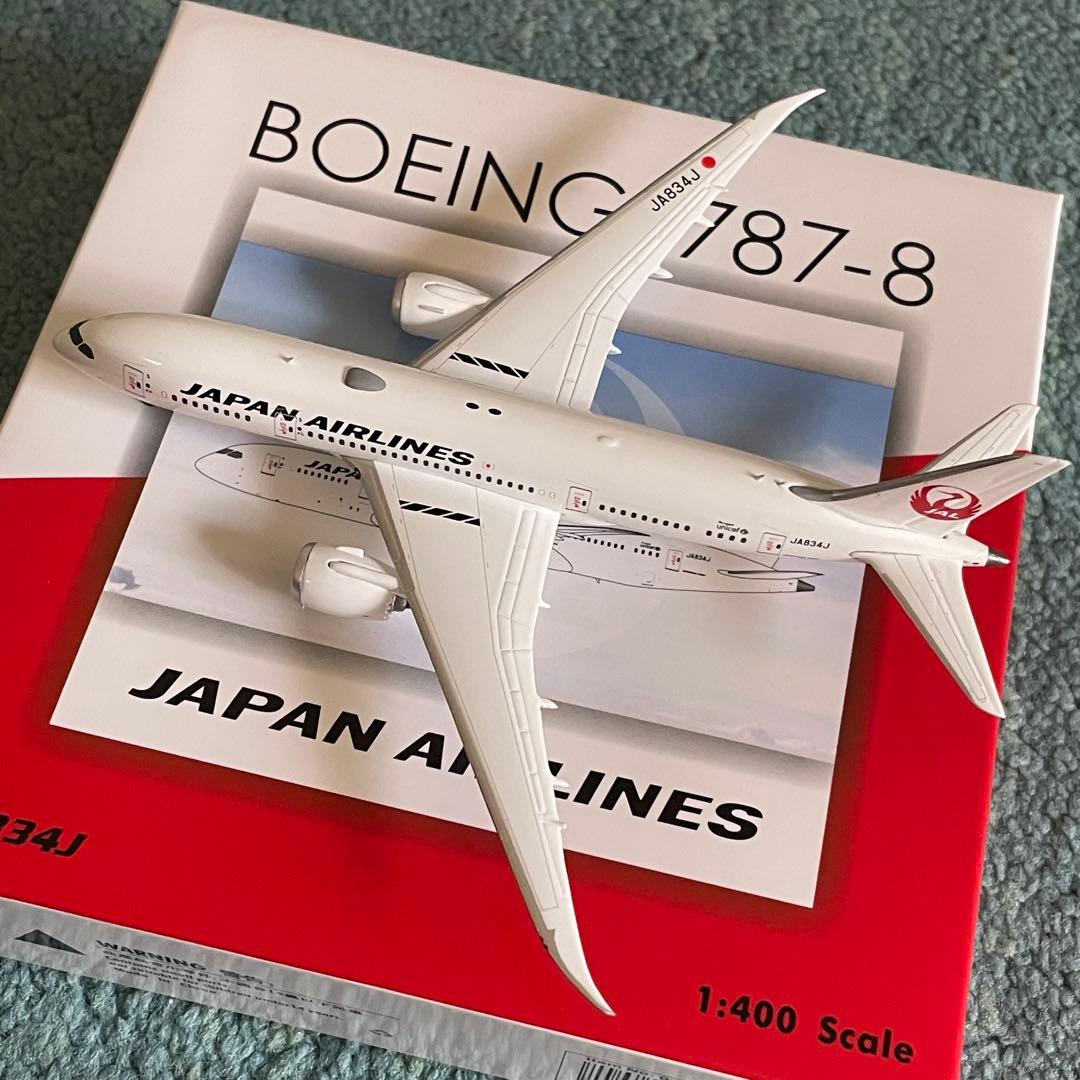 JAL 日本航空 787-8 JA834J ph 1:400