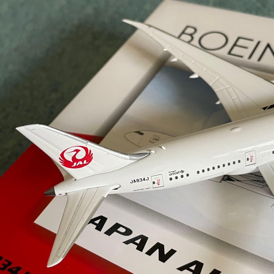 JAL 日本航空 787-8 JA834J ph 1:400