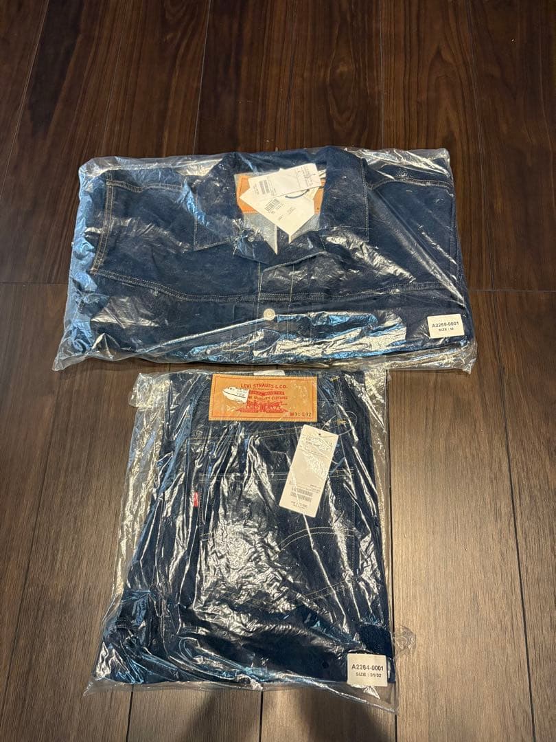 beams✖️リーバイス　スーパーワイドセットアップ