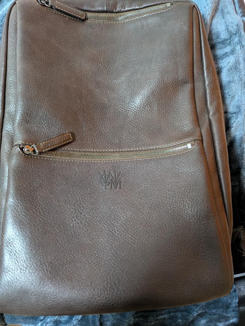 ココマイスター　ダーリントン・バックパックスリム 　ダークブラウン