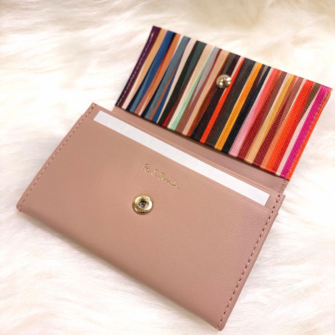 【未使用】Paul Smith(ポールスミス)名刺入れ カードケース ピンク