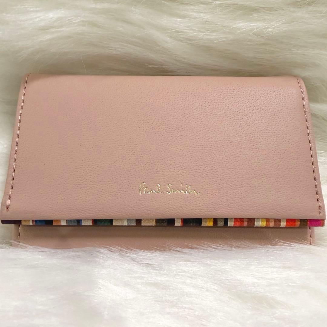 【未使用】Paul Smith(ポールスミス)名刺入れ カードケース ピンク