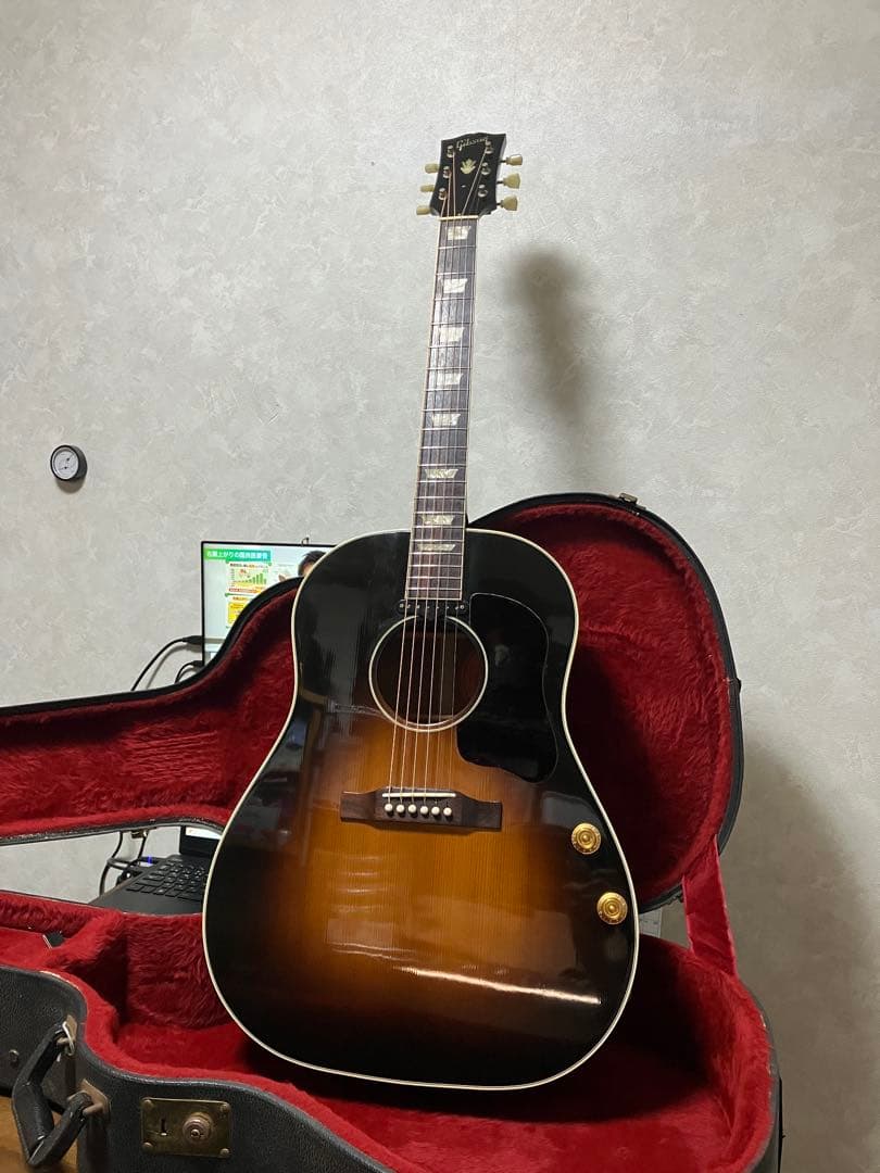 希少【美品】Gibson1964 J160E オール単板&Xブレーシング95年製
