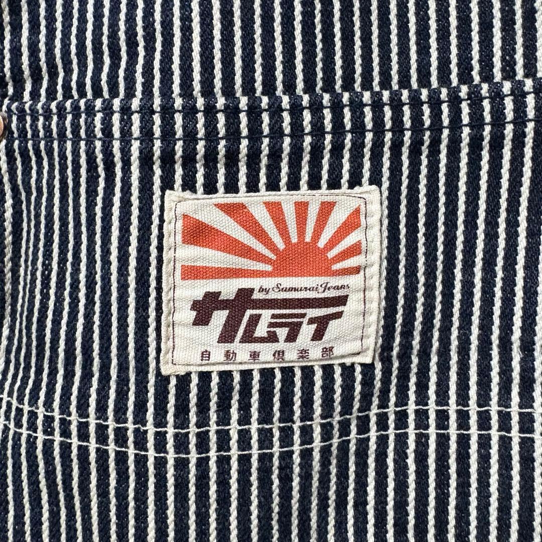 サムライジーンズ ヒッコリーペインターパンツ 17ozヘビーオンス 36 日本製