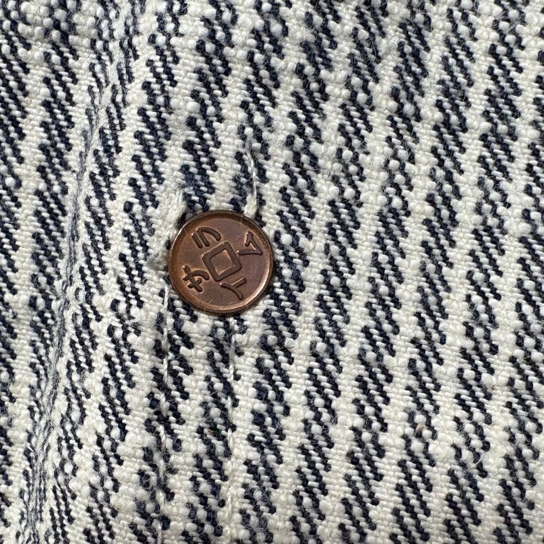 サムライジーンズ ヒッコリーペインターパンツ 17ozヘビーオンス 36 日本製