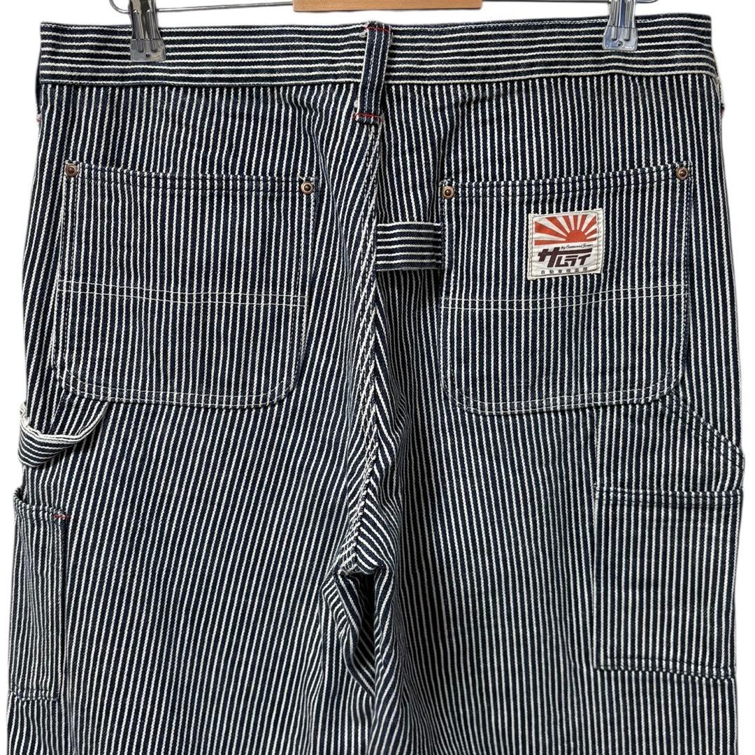 サムライジーンズ ヒッコリーペインターパンツ 17ozヘビーオンス 36 日本製