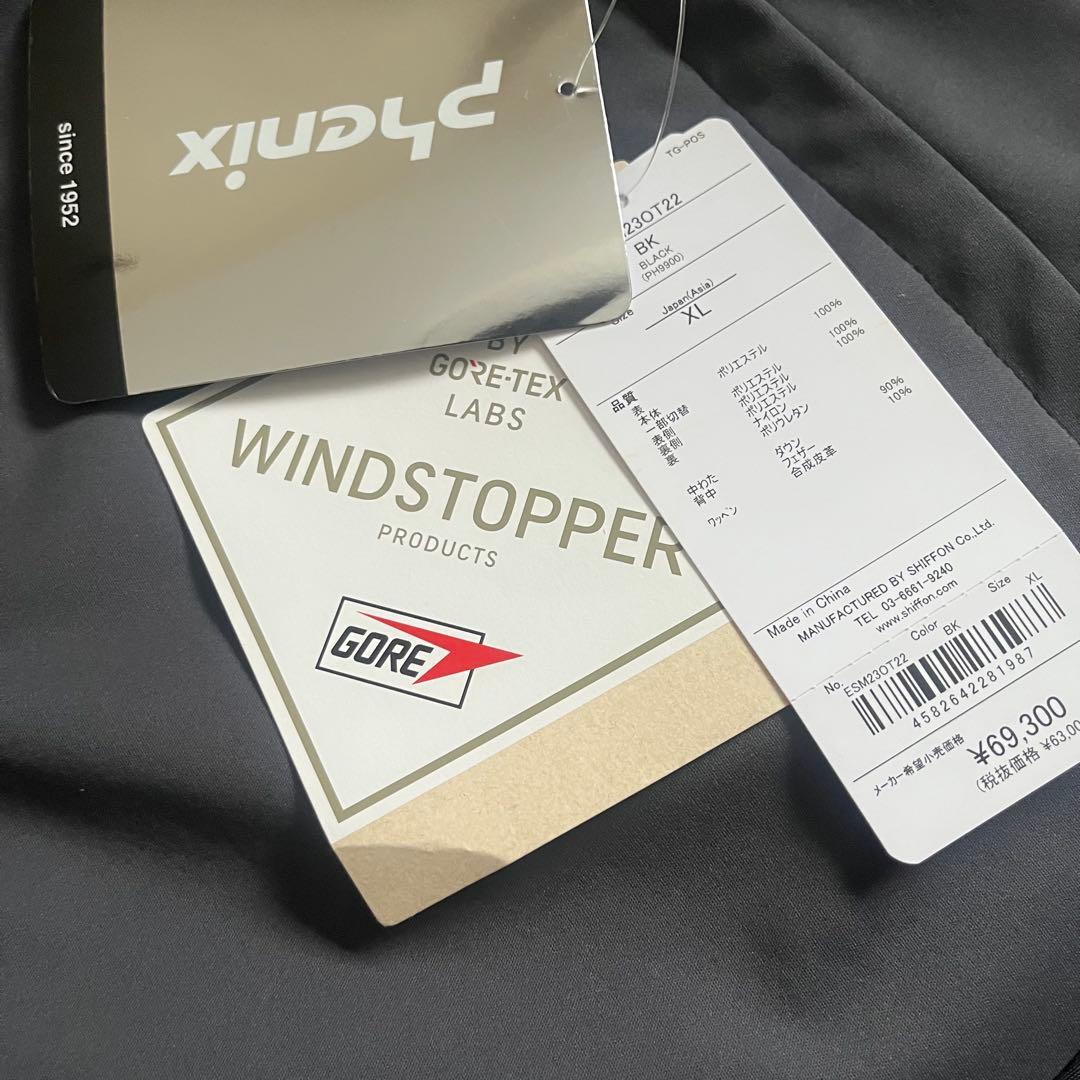 【新品】phenix GORE-TEX スキーウェア　黒　XL ジャケット